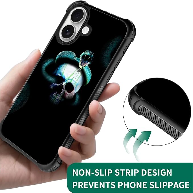 for iPhone 17 Case, for MagSafe Graphic Design for Girl Boy Soft Silicone Hard - Image 4