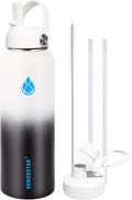 SENDESTAR Water Bottle 32oz Double Wall Vacuum Insulated Leak Proof Stainless by Sendestar