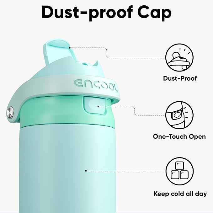 ENCOOL Leakproof Insulated Water Bottle - Image 2