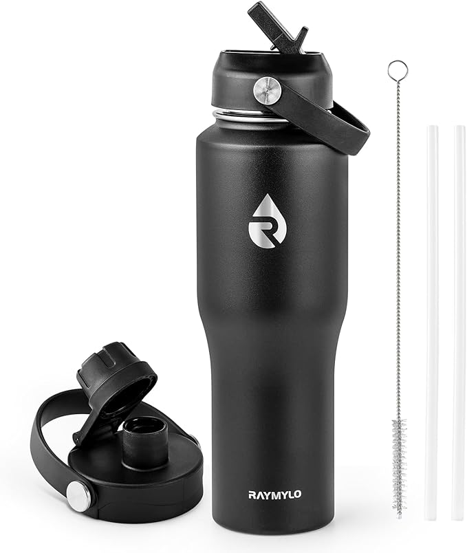 RAYMYLO 32 oz Insulated Water Bottle by RAYMYLO