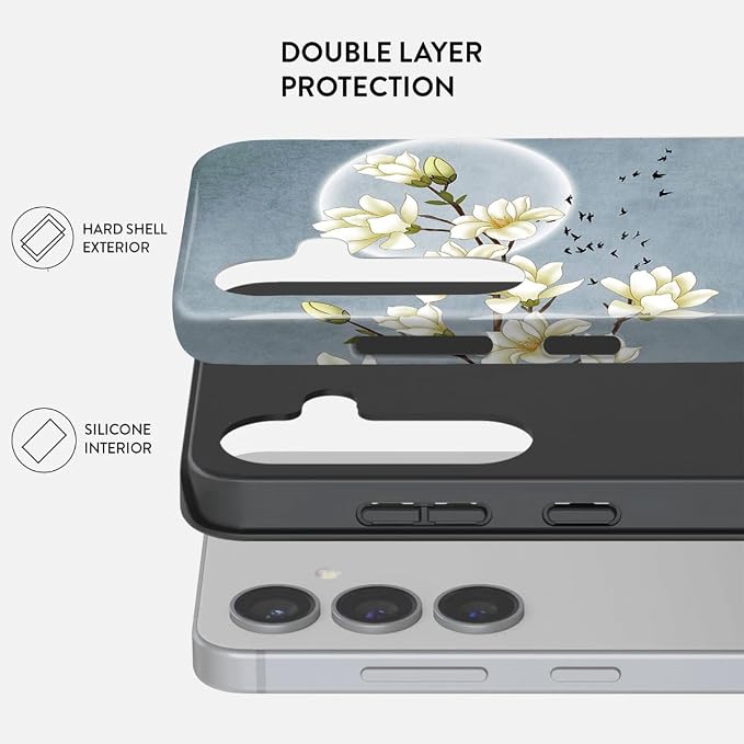 Compatible for Samsung Galaxy A56 5G Case, Dual Layer Heavy Duty 2 in 1 - Image 2