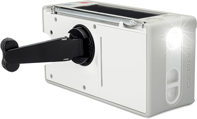 C. Crane CCRadio Solar with Bluetooth Receiving, Emergency Crank NOAA Weather - Image 2