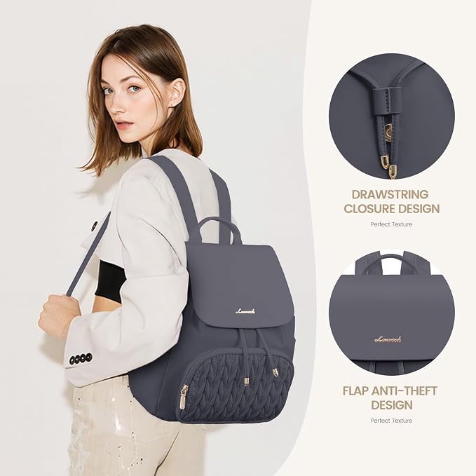 LOVEVOOK Backpack Purse for Women, Small Backpack for Women for Travel Work - Image 2