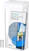 Remerry 1 Pcs Outdoor Brochure Holder 4 x 9 Inch Waterproof Wall Mount by Remerry