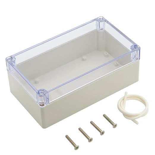 LeMotech ABS Plastic Junction Box Dustproof Waterproof IP65 Electrical by LeMotech