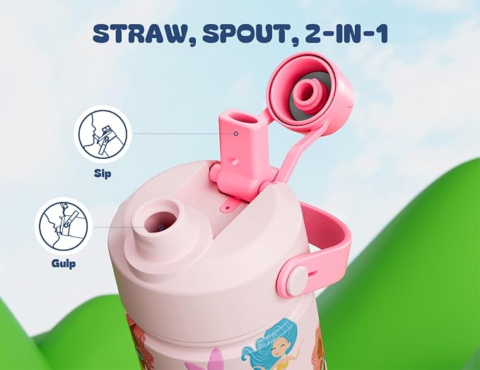 12 oz Kids Insulated Water Bottle - Image 3