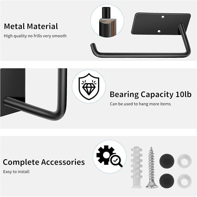 Hat Racks for Baseball Caps 4 Pack, Stainless Steel Adhesive Hat Hanger Hooks - Image 4