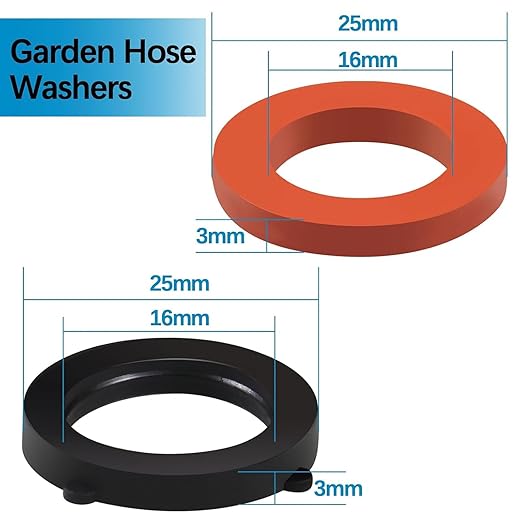 ZDBB 80 Pcs Garden Hose Gasket Rubber Seal, Fits All Standard 3/4 Inch Outdoor - Image 4
