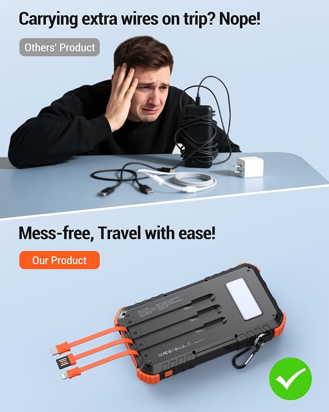 Power-Bank-Solar-Charger 45800mAh Fast Charging - Image 3