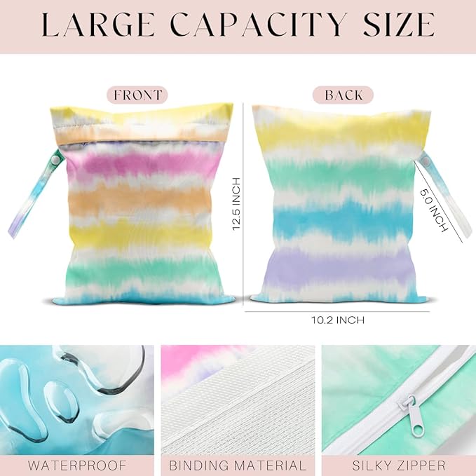 2 Pcs Wet Bag, Wet Dry Bag, Wet Bag - Image 2