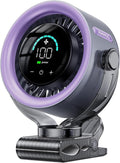 KIMMOO 4000mAh Rechargeable Portable Clip on Fan-100-Speed Touch Control by KIMMOO