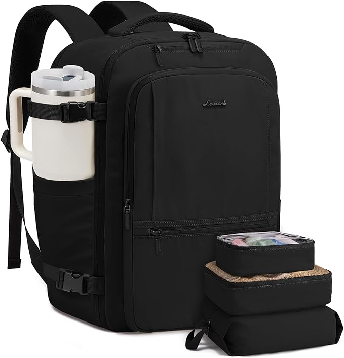 LOVEVOOK Travel Backpack for Women & Men, 50L Large Carry On Backpack Airline by LOVEVOOK