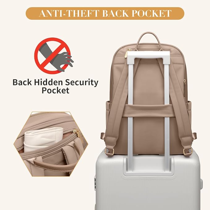 GOLF SUPAGS Women Laptop Backpack Casual Daypack - Image 7