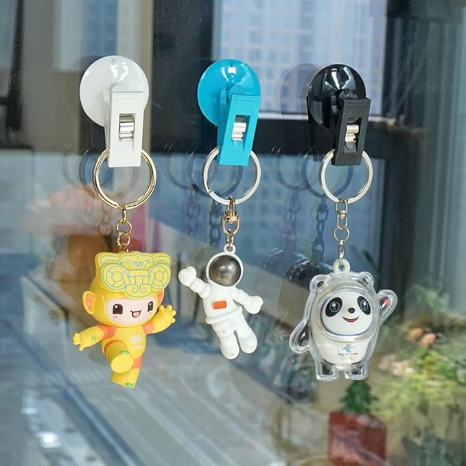 Multi Purpose Suction Cup Clips, Car Sunshade Cloth Fixing Clip, Refrigerator - Image 3