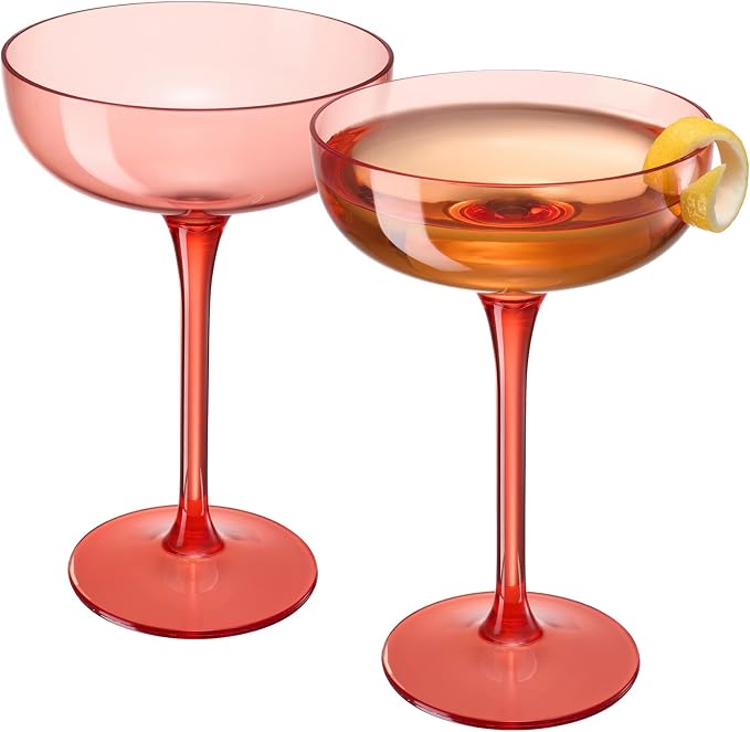 Acrylic Shatterproof Martini, Champagne & Cocktail Unbreakable Glasses | Set of - Image 4