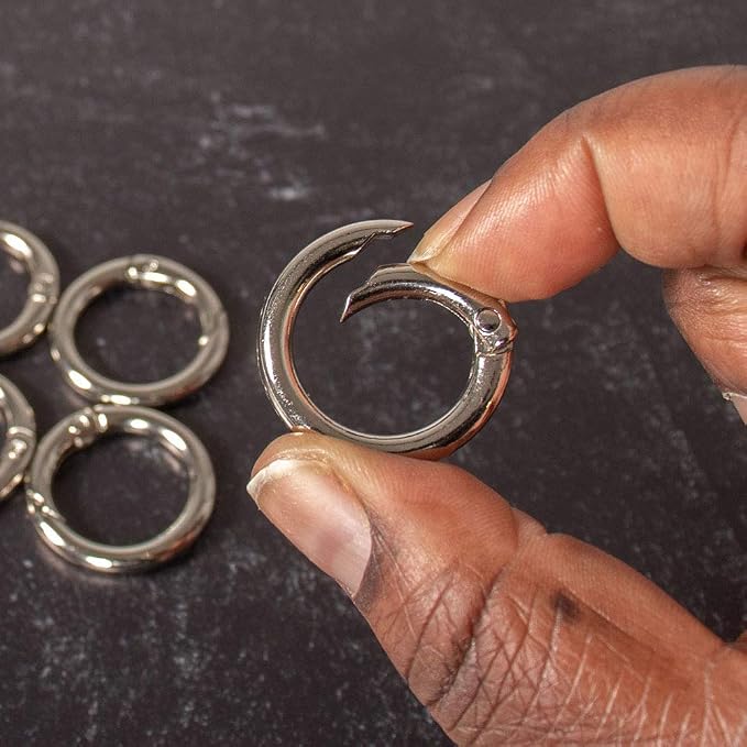 Paracord Planet Spring Gate O Rings – Available in 3/4 Inch and 1 Inch Sizes – - Image 4