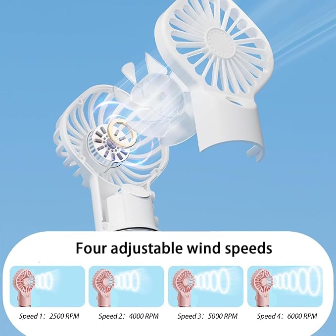 3 Pack Misting Fan Portable - Image 6