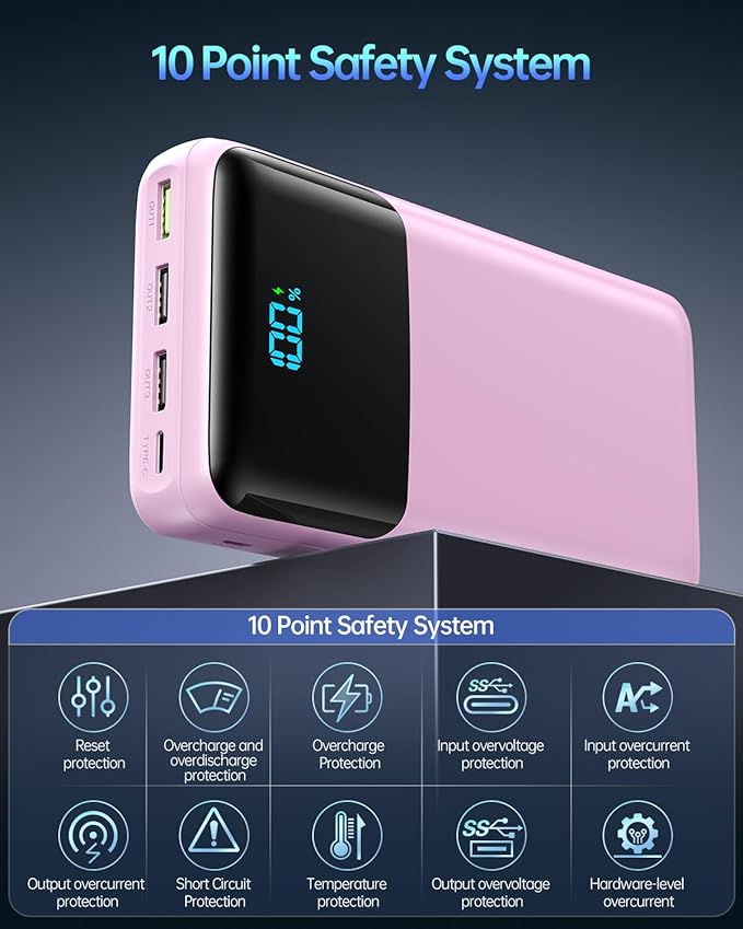 Portable Charger 50000mAh Power Bank, High Capacity External Battery Pack - Image 4