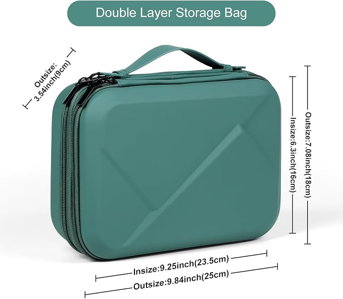 EVA Electronic Accessories Storage Case Large Shockproof Waterproof Storage Bag - Image 6