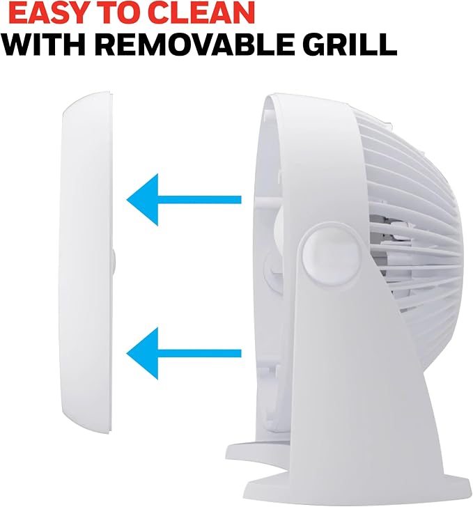 Honeywell TurboForce Air Circulator, Small Tabletop Fan, Quiet Personal Fan - Image 9