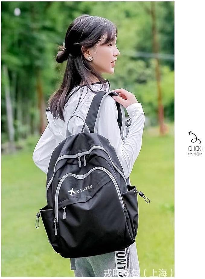 Geboldil Men's and women's waterproof backpack traveling backpack green3 - Image 6