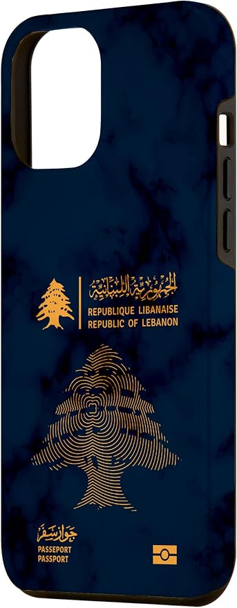 Lebanon, Lebanon Passport, Lebanon Flag, Lebanon map. Case - Image 2