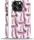 for iPhone 14 Pro Case, HL2 Abstract Ribbons Bows Hybrid 2 Layer Hard Shell by Unknown