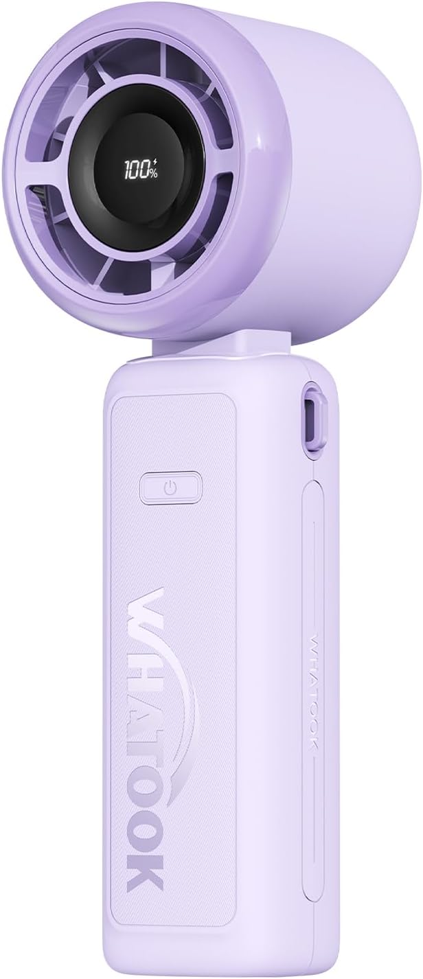 WHATOOK Portable Personal Handheld Fan: High Speed Cooling Fan, 12 Hours by FashionCaring-MakeitYours