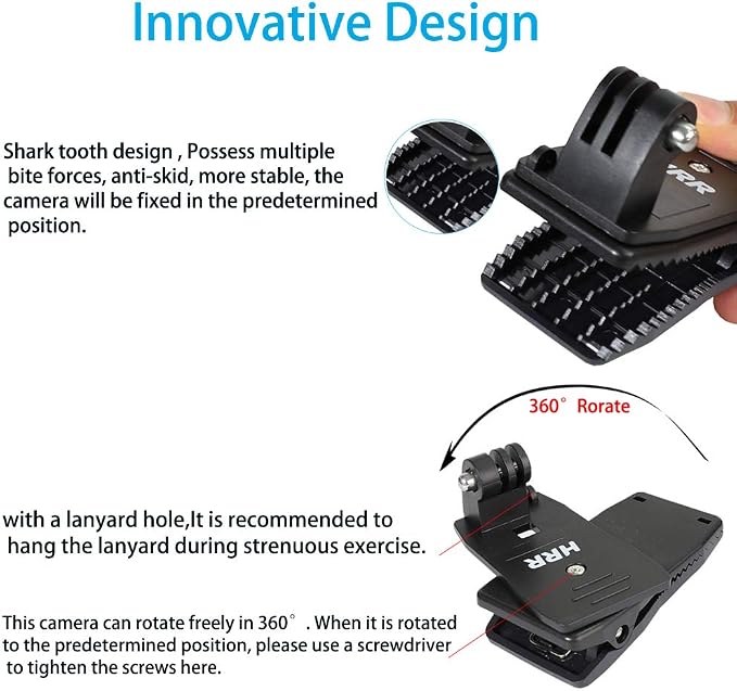Backpack Clip Mount with Phone Holder Accessories - Image 3