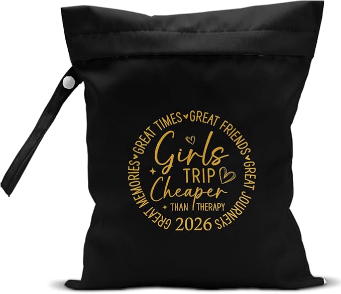 Girls Trip Gifts Wet Dry Bag, Beach Bag Wet Bag Favors, by zcyxuuw