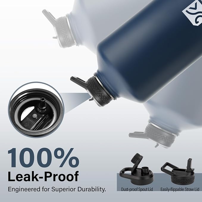 DYSANKY 1 Gallon Water Bottle Insulated | Thickened Stainless Steel Vacuum - Image 7