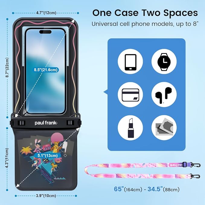 Paul Frank Floating Waterproof Phone Pouch - Image 4