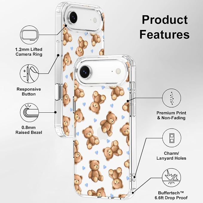 MOSNOVO for iPhone Air Case, Shockproof Military-Grade Protection 6.6ft Drop - Image 7