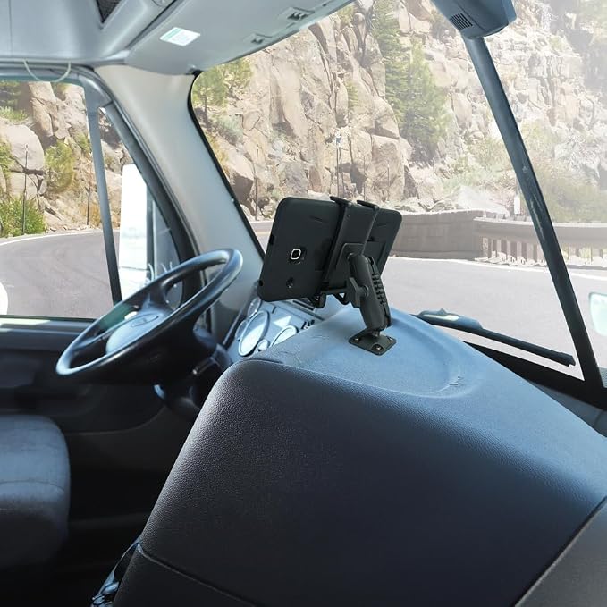 ARKON Mounts - Car Phone Holder | Secure Grip | Heavy Duty | Drill Base Car - Image 5