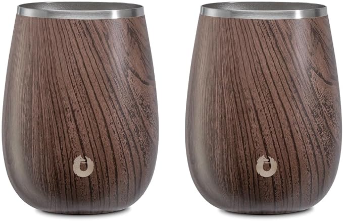 SNOWFOX Premium Vacuum Insulated Stainless Steel Grand Pinot Wine Glass by Snowfox