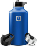 IRON °FLASK Camping & Hiking Hydration Flask - 64 oz Twilight Blue by IronFlask