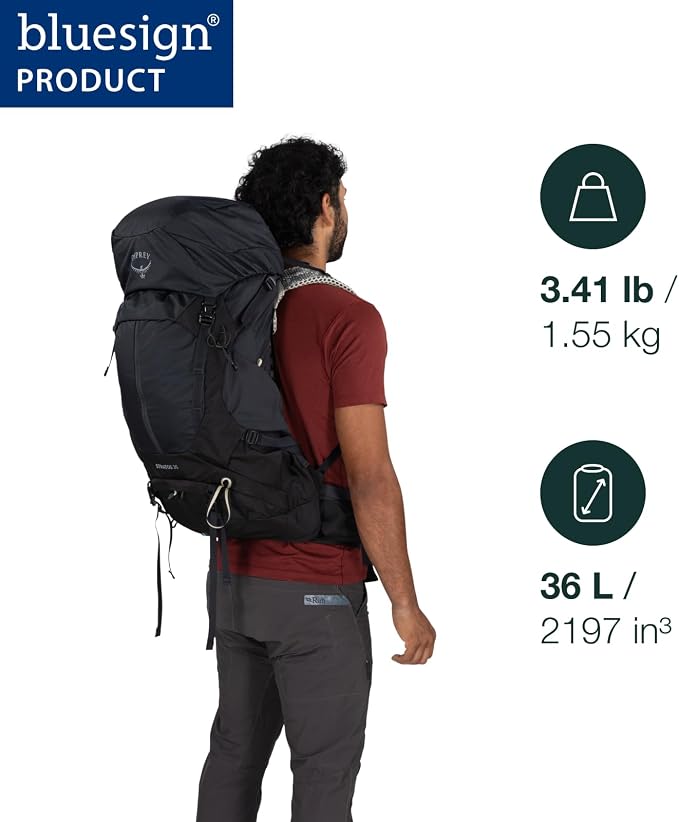 Osprey Stratos 36L Men's Hiking Backpack - Image 2