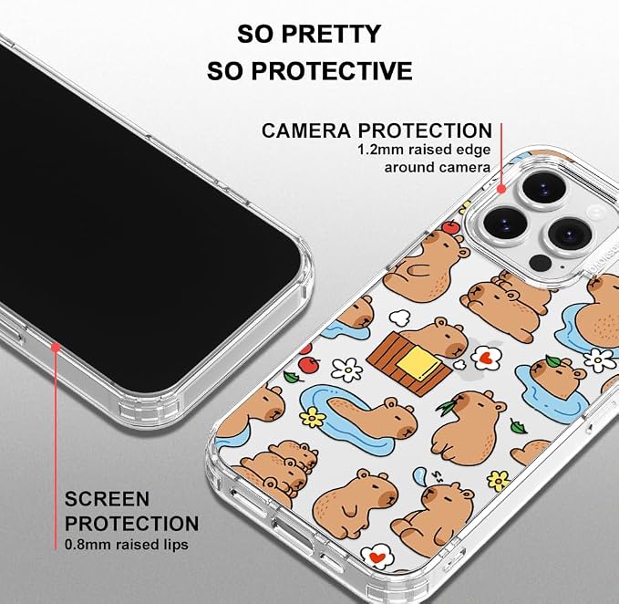 MOSNOVO for iPhone 16 Pro Max Case, Shockproof Military-Grade Protection 6.6ft - Image 4
