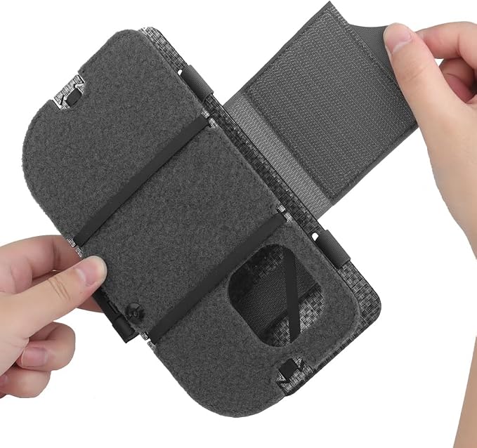 Airsoft Plate Carrier Accessory Molle Phone Mount Outdoor Lightweight - Image 5