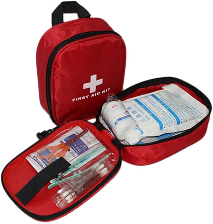 AOUTACC Nylon First Aid Kit Empty, Travel Empty First Aid Kit Pouch Bag - Image 3