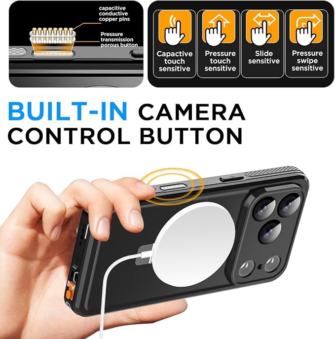 AICase Magnetic for iPhone 17 Pro Max Case Waterproof Magsafe Shockproof - Image 6