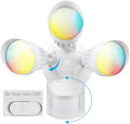 LEONLITE 3CCT LED Security Light Motion Sensor, Aluminum Flood Lights Outdoor by LEONLITE