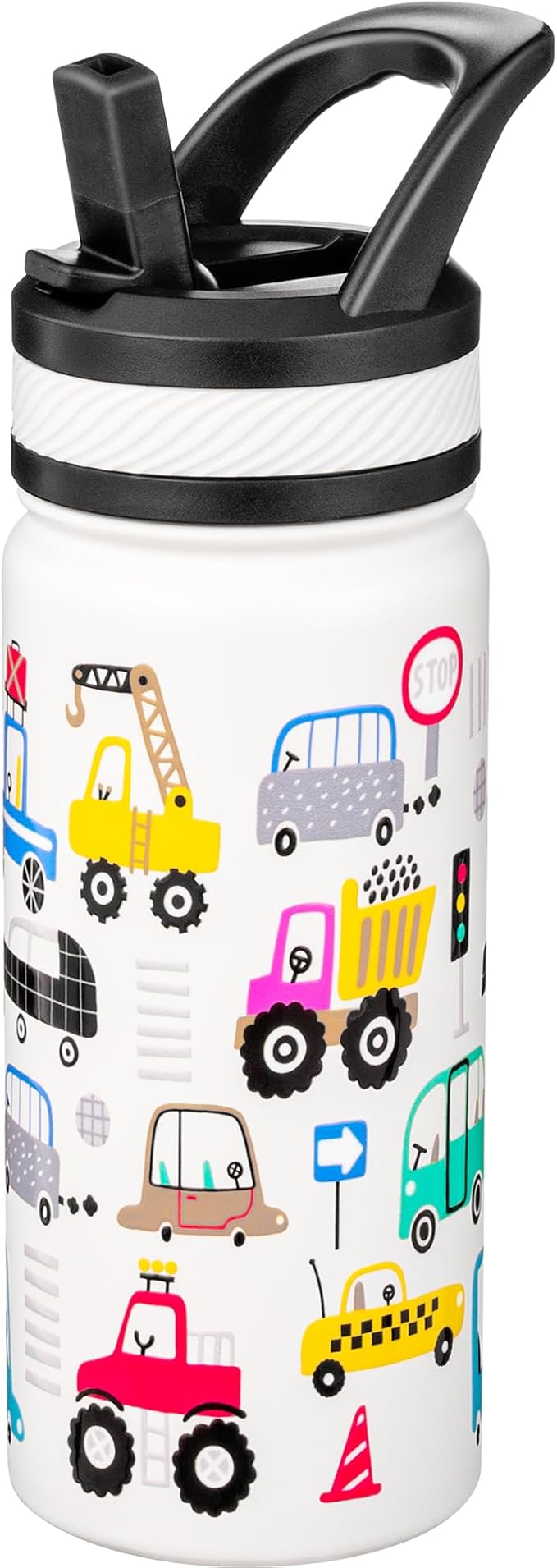 Fanhaw 18 Oz Kids Insulated Water Bottle by FANHAW