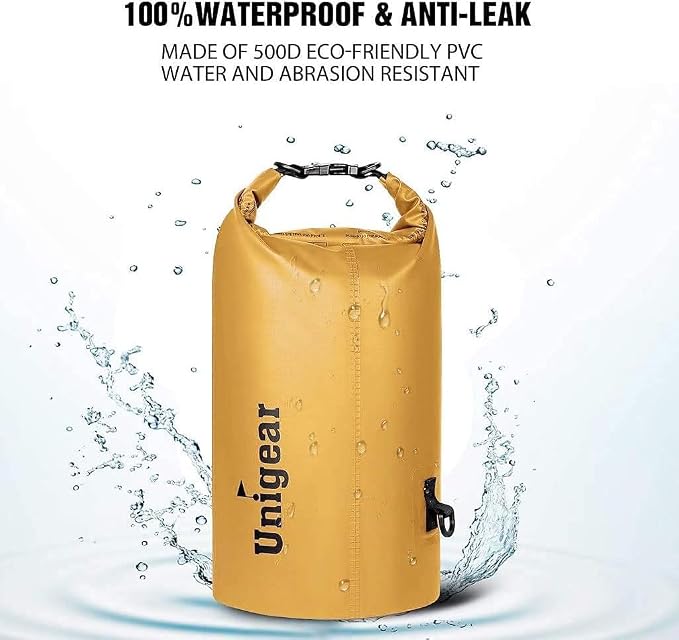 Unigear Dry Bag Waterproof, 2L/5L/10L/20L/30L/40L Floating and Lightweight Bags - Image 2