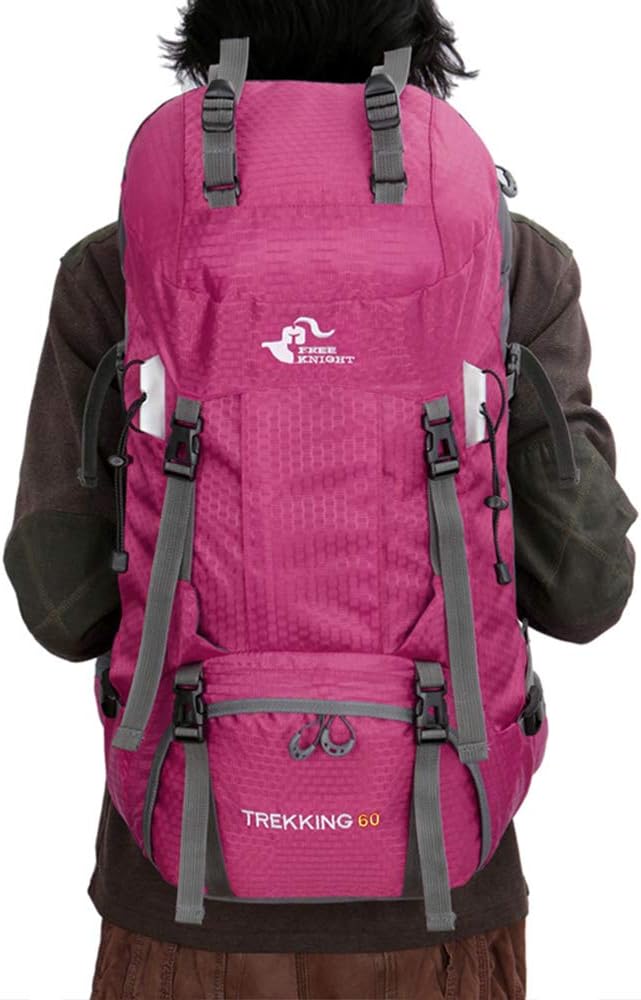Bseash 60L Waterproof Hiking Camping Backpack - Image 9