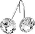MitoVilla Silver Shower Curtain Hooks Rings, Rust Proof Shower Rings by MitoVilla