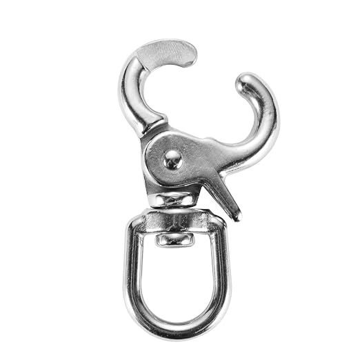1 PCS 316 Stainless Steel Swivel Trigger Snap Hooks, 2.65” Heavy Duty Clips by AllNeedsTopGoods