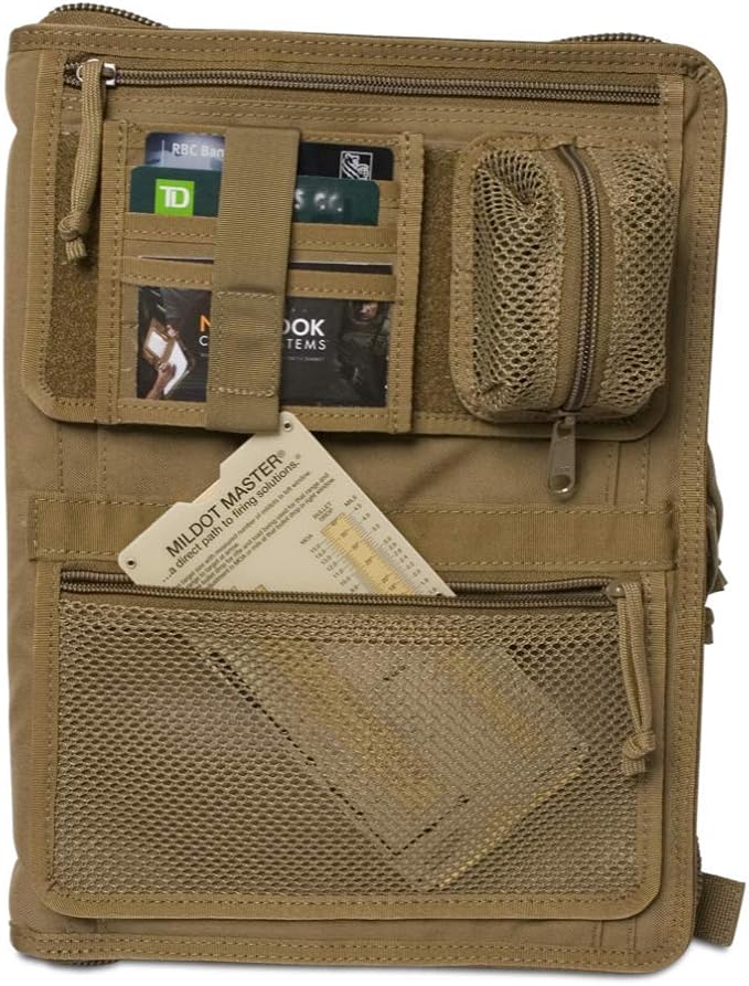 Tactical Notebook Covers Tactical Admin Notebook Cover System | Zippered Map - Image 3