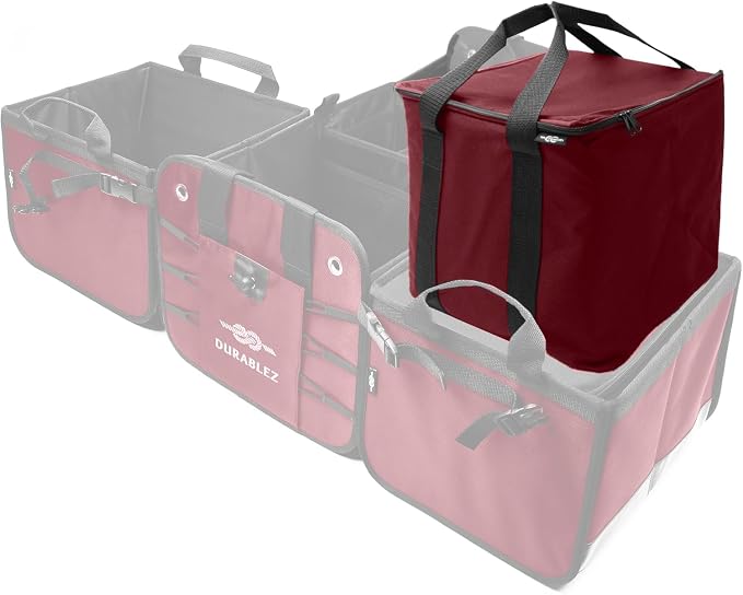 Car Cooler Bag for Trunk Organizer – Insulated Thermal Carrier for Groceries - Image 3