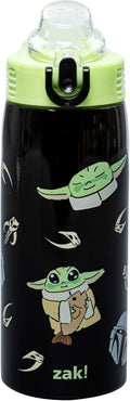 Zak Designs Star Wars The Mandalorian Sage Kids Water Bottle by ZakDesigns